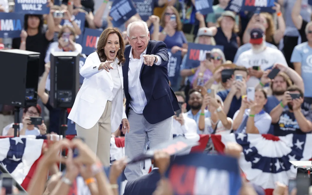US election: Why the 'weird' label is working for Kamala Harris